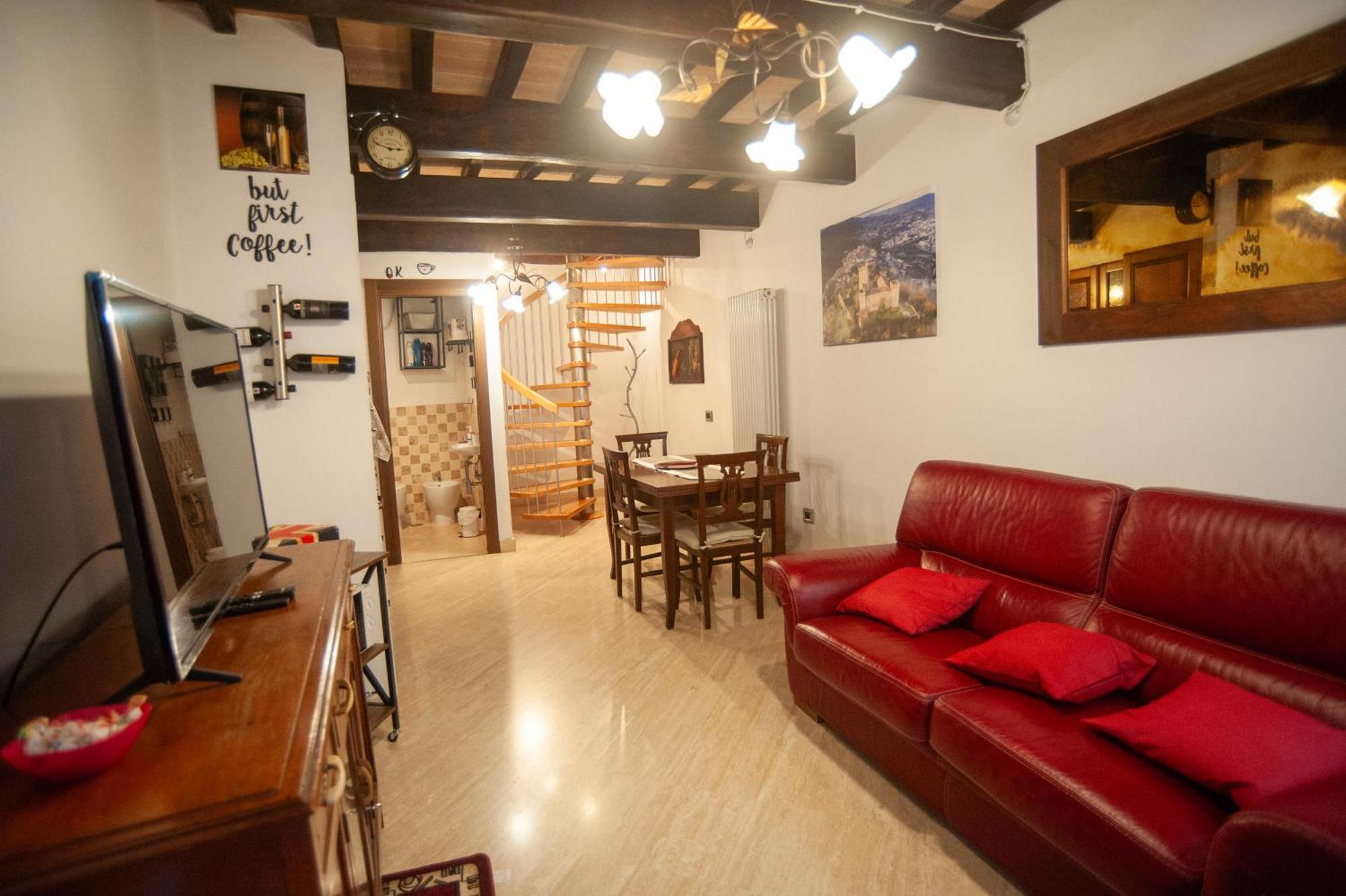 Casa Dell'Oliveto "Parcheggio Gratuito" Lägenhet Narni Exteriör bild