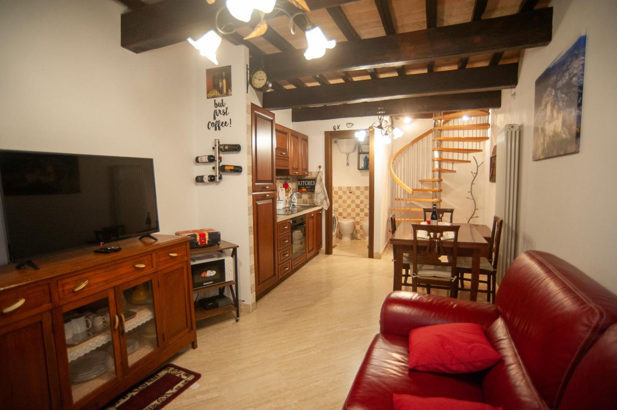 Casa Dell'Oliveto "Parcheggio Gratuito" Lägenhet Narni Exteriör bild