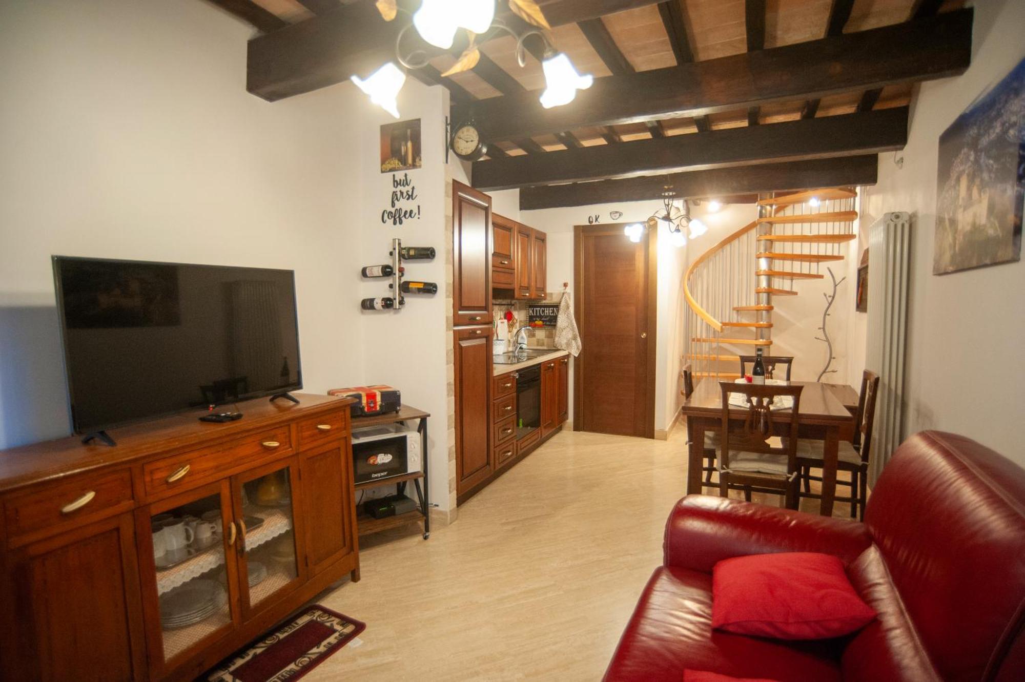 Casa Dell'Oliveto "Parcheggio Gratuito" Lägenhet Narni Exteriör bild