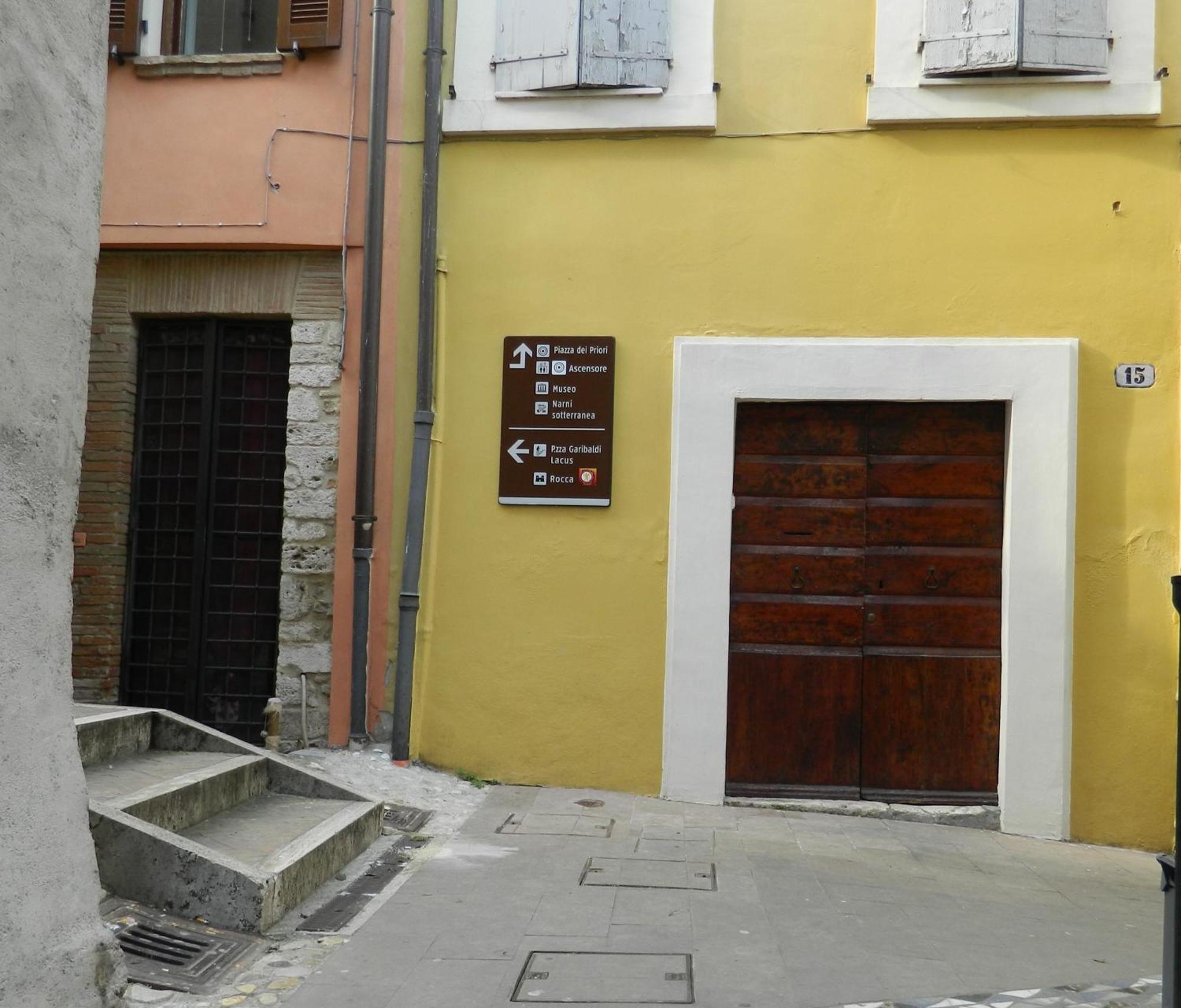 Casa Dell'Oliveto "Parcheggio Gratuito" Lägenhet Narni Exteriör bild